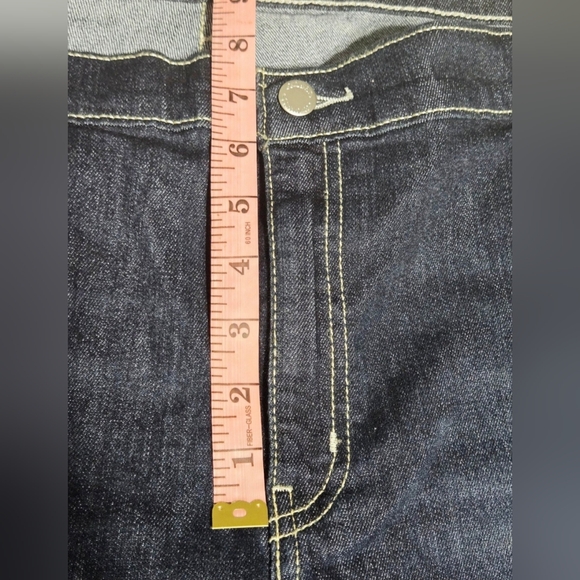 Levi Strauss Signature True Boot Jeans Women’s 26W Dark Wash Stretch Bootcut - Picture 8 of 11